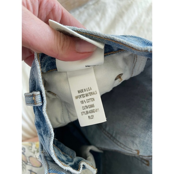 AGOLDE Riley High Rise Straight Crop Jeans - Picture 8 of 8